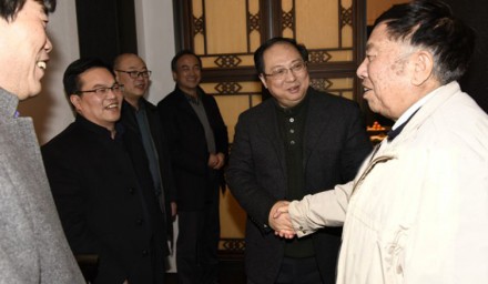 市政府王宏副市長與中國農科院 方智遠院士座談交流